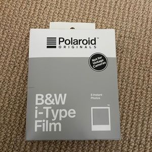 Polaroid originals black and white i-type film